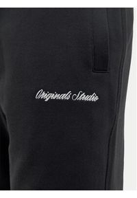 Jack & Jones Spodnie dresowe Kane Norrebro 12282553 Czarny Relaxed Fit. Kolor: czarny. Materiał: bawełna #3