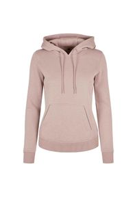 BUILD YOUR BRAND - Damska Bluza Z Kapturem. Typ kołnierza: kaptur. Kolor: różowy