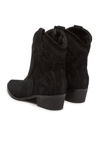 DeeZee Botki 3523-9 Czarny. Kolor: czarny. Materiał: materiał #7