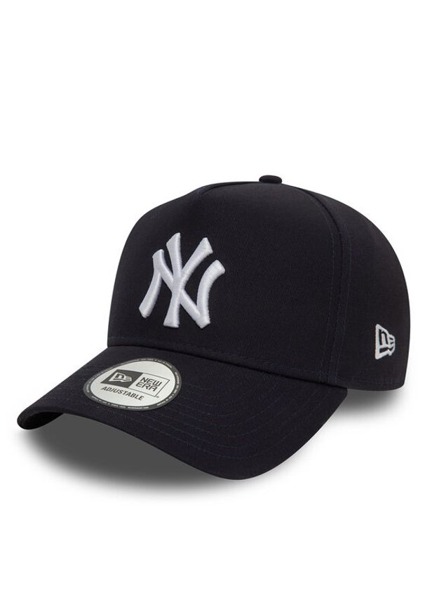 New Era Czapka z daszkiem Patch New York Yankees 9FORTY E-Frame 60580706 Czarny. Kolor: czarny. Materiał: bawełna, materiał