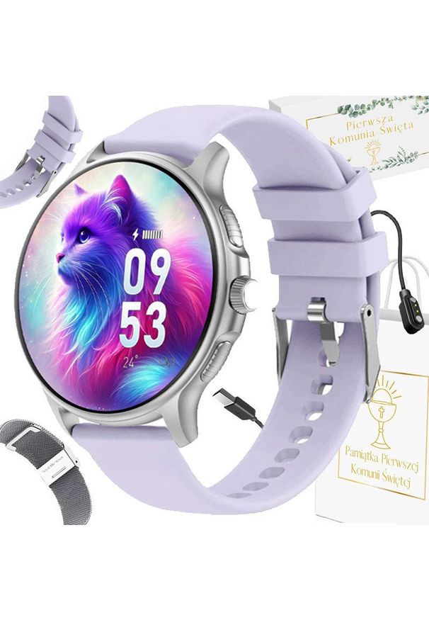 Gravity - Zegarek Komunijny SMARTWATCH GRAVITY GT12-6 / 2 paski. Rodzaj zegarka: smartwatch