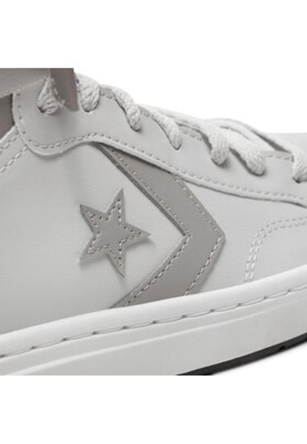 Converse Sneakersy Pro Blaze V2 Synthetic Leather A07515C Szary. Kolor: szary. Materiał: skóra