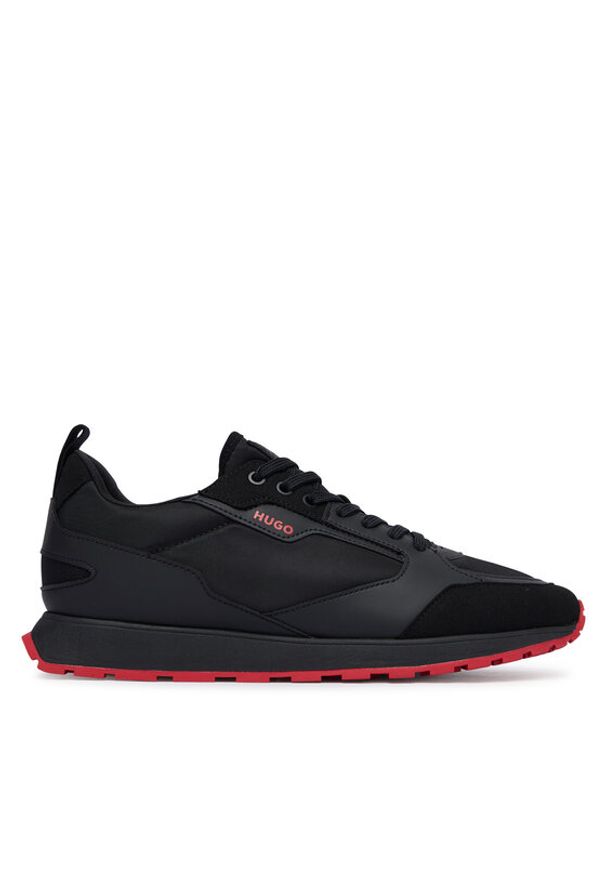 Hugo - HUGO Sneakersy Icelin 50536568 Czarny. Kolor: czarny. Materiał: materiał