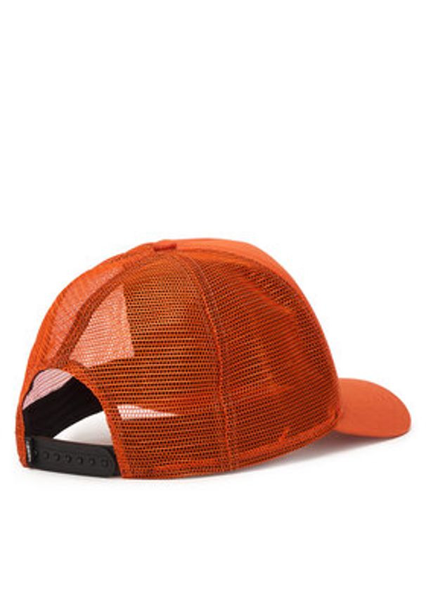 Vans Czapka z daszkiem Classic Patch Curved Bill Trucker VN00066X Pomarańczowy. Kolor: pomarańczowy. Materiał: poliester
