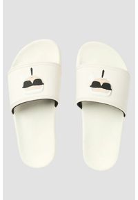 Karl Lagerfeld - KARL LAGERFELD Białe damskie klapki KONDO 2.0 Karl NFT, Rozmiar 36. Kolor: biały #4