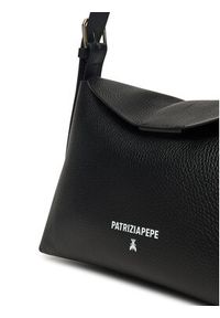 Patrizia Pepe Torebka 8B0256/L148-K103 Czarny. Kolor: czarny. Materiał: skórzane