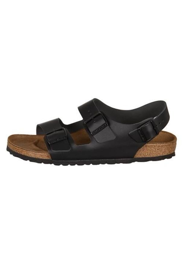 Buty do chodzenia męskie Birkenstock Milano. Zapięcie: klamry. Kolor: wielokolorowy. Materiał: skóra. Szerokość cholewki: normalna. Sport: turystyka piesza