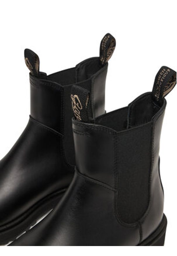 GANT - Gant Sztyblety 31551081 Czarny. Kolor: czarny. Materiał: skóra