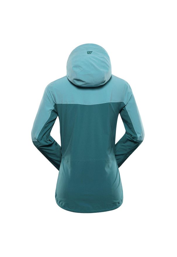 ALPINE PRO - Kurtka trekkingowa damska Alpine Pro Zarra wodoodporna. Kolor: zielony
