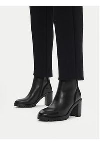 Jenny - JENNY Botki CEO-HY2T625-6 Czarny. Kolor: czarny. Materiał: materiał, syntetyk #7