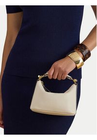 Lauren Ralph Lauren - LAUREN RALPH LAUREN Torebka 431P10531005 Écru. Kolor: kremowy. Materiał: skórzane #2