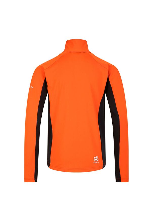 DARE 2B - Dziecięca Bluza Z Suwakiem Emergent. Kolor: czerwony, wielokolorowy, czarny. Sezon: zima