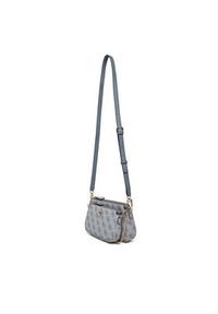 Guess Torebka Noelle II Mini HWBG96 72710 Szary. Kolor: szary. Materiał: skórzane