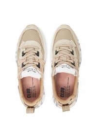 Voile Blanche Sneakersy Club105 0012017475.19.3B67 Beżowy. Kolor: beżowy. Materiał: materiał #3