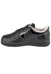 Nike - Buty sportowe Sneakersy męskie, Air Force 1 '07 Low City Pack Paris Patent. Kolor: czarny. Model: Nike Air Force. Sport: turystyka piesza
