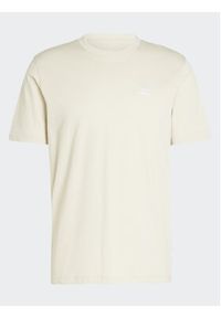 Adidas - adidas T-Shirt Trefoil Essentials IR9689 Beżowy Regular Fit. Kolor: beżowy. Materiał: bawełna #8