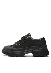 Karl Lagerfeld - KARL LAGERFELD Półbuty KL25211 Czarny. Kolor: czarny. Materiał: materiał