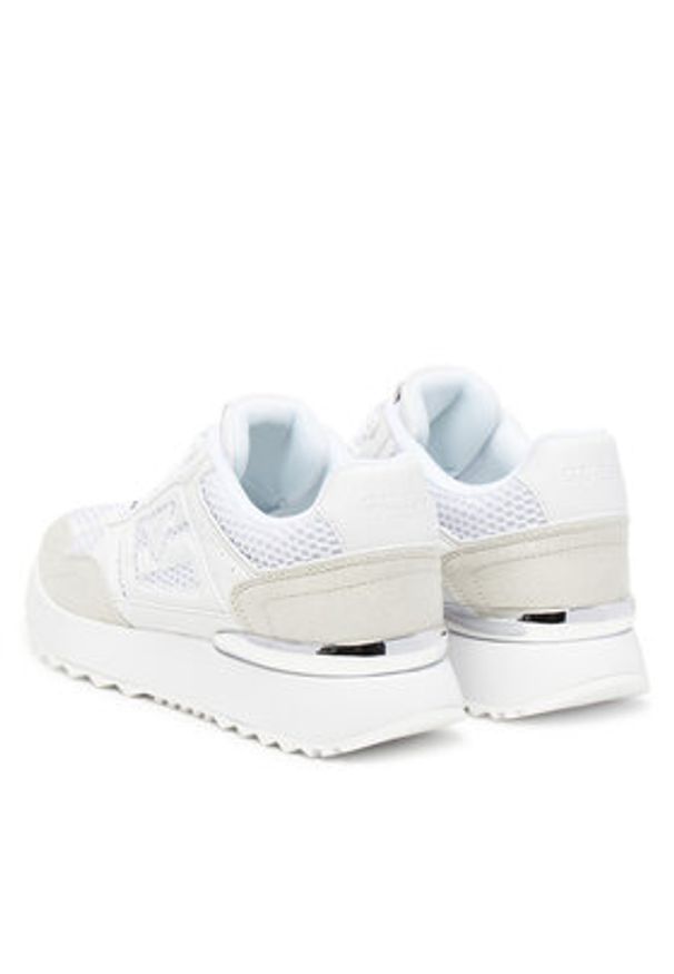 Guess Sneakersy FLTKOR ELE12 Biały. Kolor: biały. Materiał: materiał