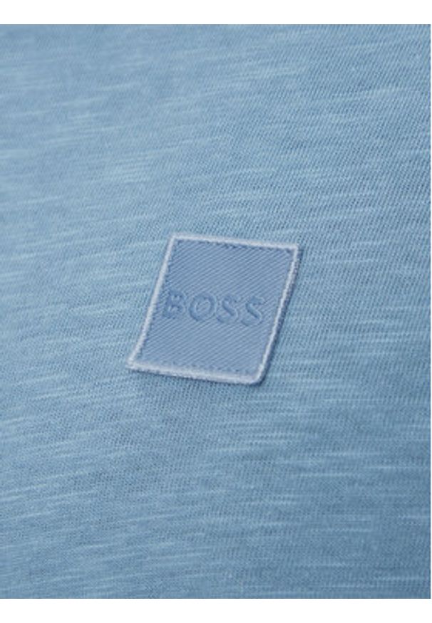 BOSS Polo 50536728 Niebieski Regular Fit. Typ kołnierza: polo. Kolor: niebieski. Materiał: bawełna