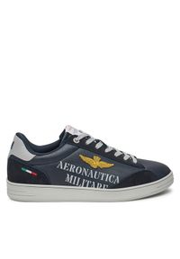 Aeronautica Militare Sneakersy 242SC289CT3385 Granatowy. Kolor: niebieski. Materiał: skóra #1