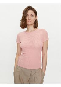 Marella T-Shirt Zulia 2413971014 Koralowy Regular Fit. Kolor: pomarańczowy. Materiał: syntetyk #1