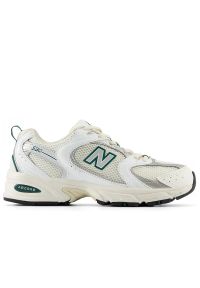 Buty New Balance MR530SX - beżowe. Kolor: beżowy. Materiał: skóra, syntetyk, zamsz, materiał. Szerokość cholewki: normalna. Sezon: lato