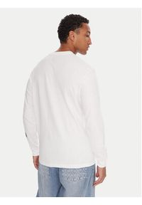 DC Shoes Longsleeve Slathletic EDYZT04357 Biały Heritage Fit. Kolor: biały. Materiał: bawełna. Długość rękawa: długi rękaw #3