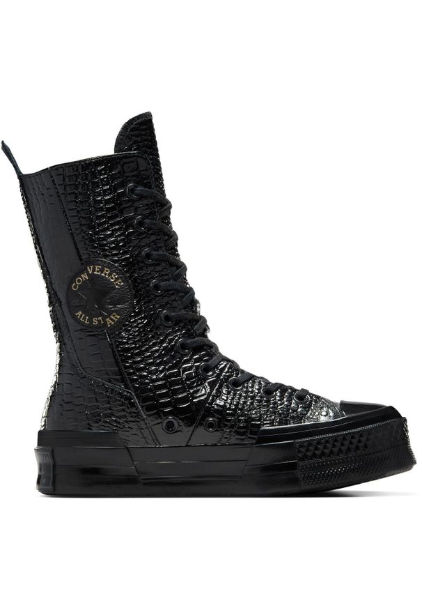 Buty sportowe Converse Chuck 70 Plus Xhi. Okazja: na co dzień. Kolor: czarny. Materiał: skóra, materiał