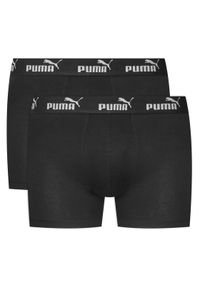 Puma Komplet 2 par bokserek 938753 Czarny. Kolor: czarny. Materiał: bawełna