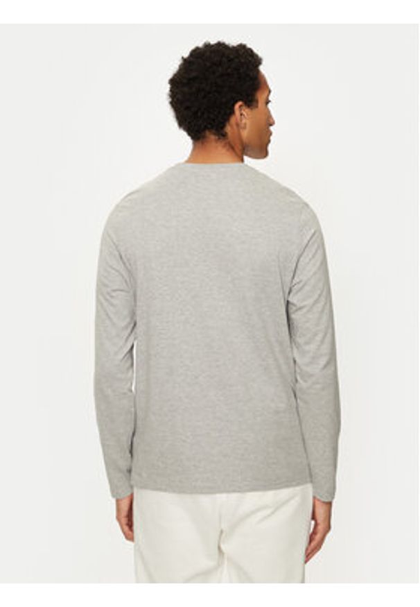 U.S. Polo Assn. Longsleeve MUP2184 Szary Regular Fit. Typ kołnierza: polo. Kolor: szary. Materiał: bawełna. Długość rękawa: długi rękaw