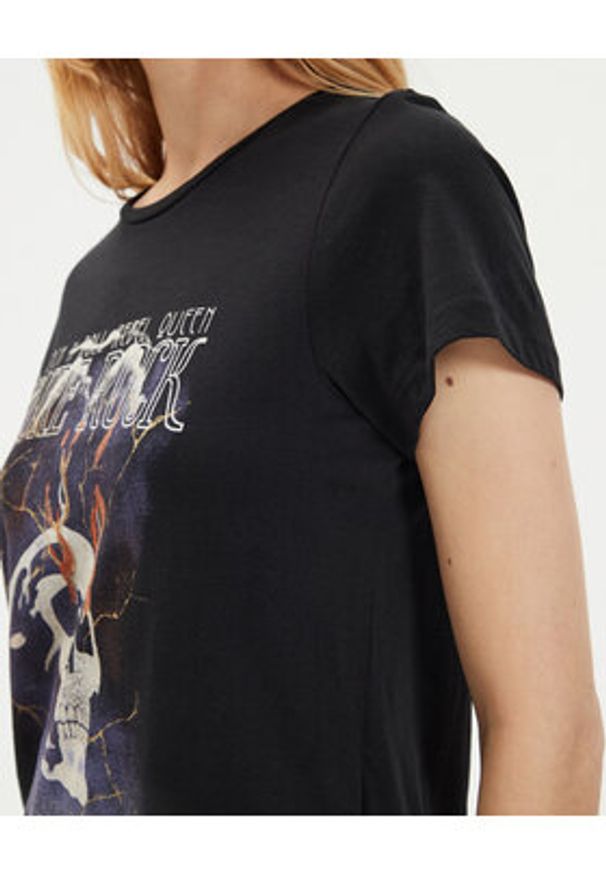 Noisy may - Noisy May T-Shirt Nelly 27029631 Czarny Oversize. Kolor: czarny. Materiał: bawełna