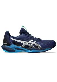 Buty do tenisa męskie Asics Solution Speed Ff 3. Zapięcie: sznurówki. Kolor: wielokolorowy. Materiał: materiał, tkanina, syntetyk. Szerokość cholewki: normalna. Sport: tenis