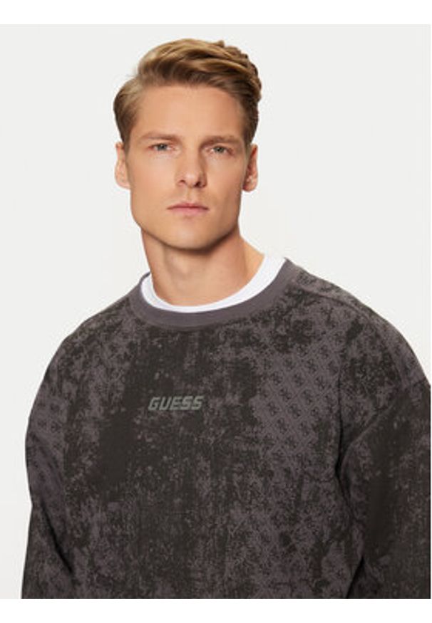 Guess Bluza Z5RQ17 K9YI1 Szary Regular Fit. Kolor: szary. Materiał: bawełna