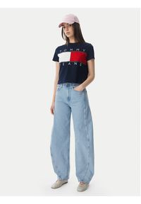 Tommy Jeans Jeansy Ella DW0DW23102 Niebieski Barrel Fit. Kolor: niebieski #3