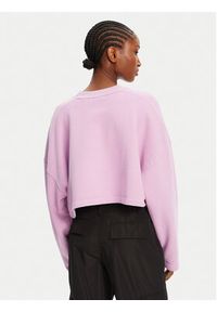 Hugo - HUGO Bluza Derissa_B 50545035 Różowy Relaxed Fit. Kolor: różowy. Materiał: bawełna