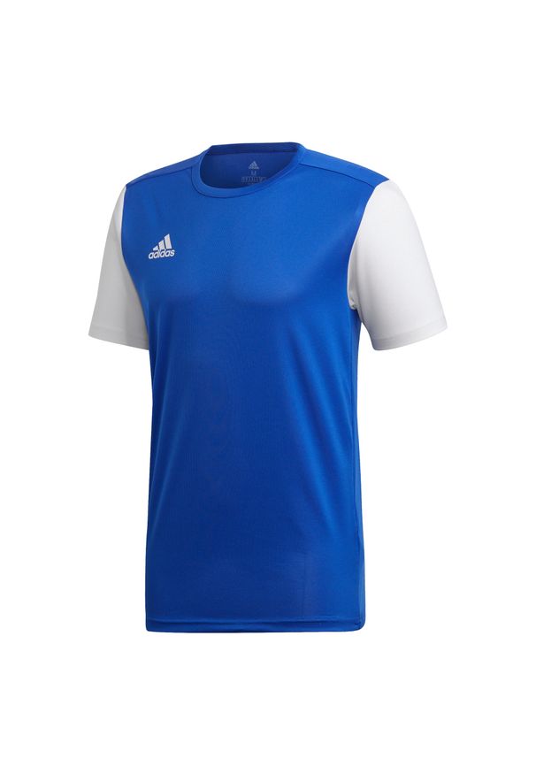 Adidas - Koszulka piłkarska dla dzieci adidas Estro 19 Jersey JUNIOR. Kolor: niebieski. Materiał: jersey. Sport: piłka nożna