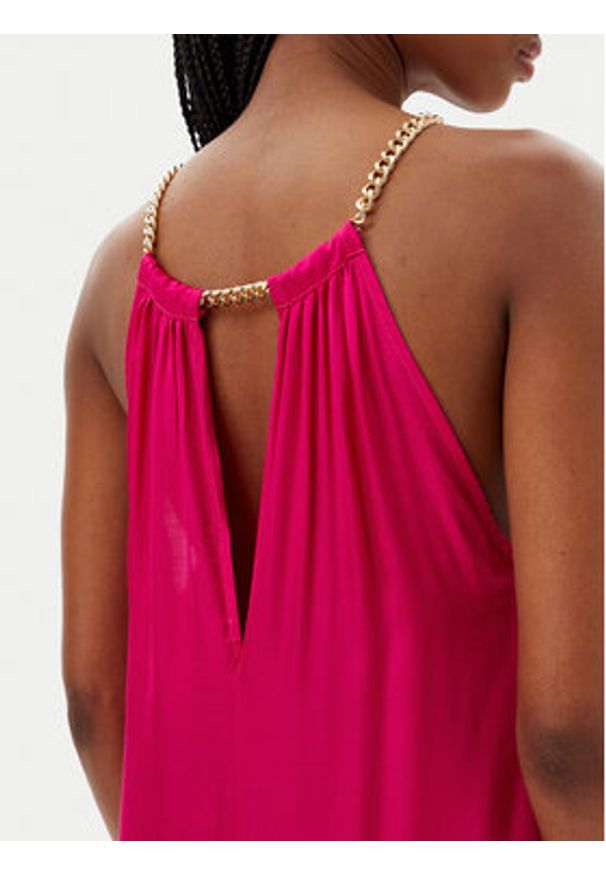 Gaudi Sukienka wieczorowa 511FD15030 Różowy Regular Fit. Kolor: różowy. Materiał: wiskoza. Styl: wizytowy