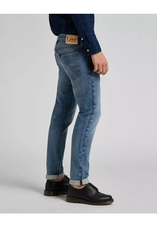 Lee - LEE DAREN ZIP FLY MĘSKIE SPODNIE JEANSOWE JEANSY MID SIDNEY L707FCNU 112118118
