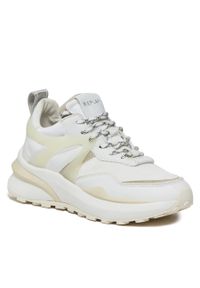 Sneakersy Replay Athena Cage GWS4V.000.C0012S White/Off Wht 0123. Kolor: biały. Materiał: materiał