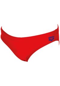 Kąpielówki slipy do pływania chłopięce na basen Arena Batman Brief. Kolor: czerwony, żółty, wielokolorowy, czarny. Wzór: motyw z bajki #1