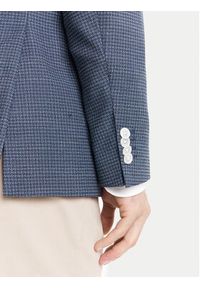 BOSS Marynarka H-Janson-FL 50545859 Granatowy Regular Fit. Kolor: niebieski. Materiał: wełna #5