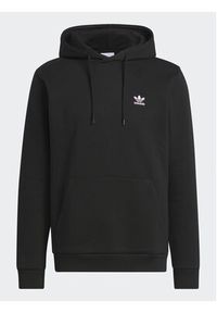 Adidas - adidas Bluza Trefoil Essentials Hoodie IA4898 Czarny Regular Fit. Kolor: czarny. Materiał: bawełna #2