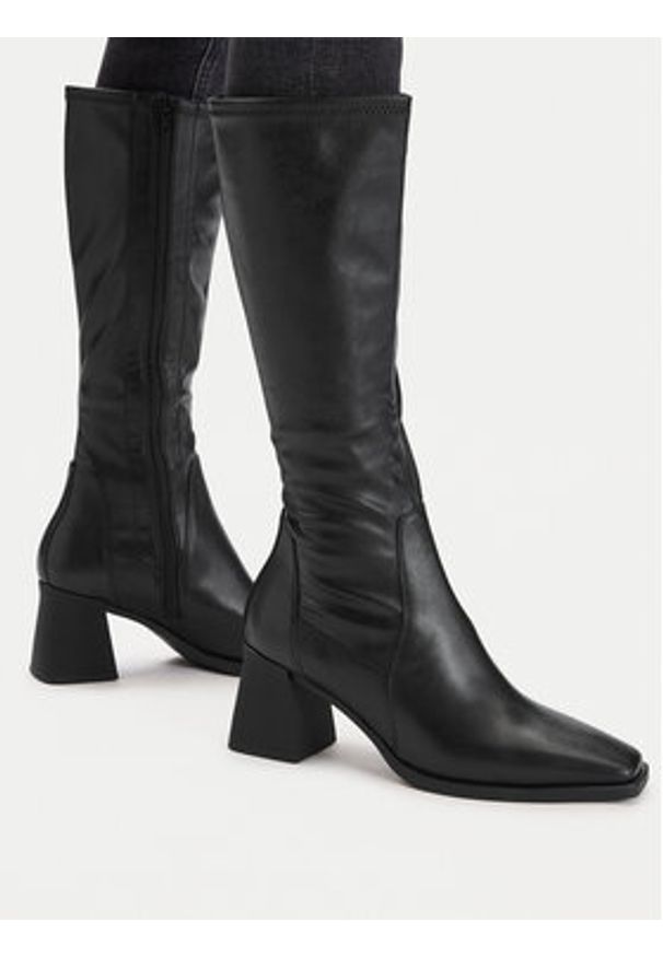 Vagabond Shoemakers Kozaki Hedda 5602-202-20 Czarny. Kolor: czarny. Materiał: skóra