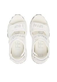 Buffalo Sandały Manhatten SND 1602368 Biały. Kolor: biały. Materiał: materiał #3