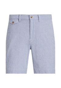 Polo Ralph Lauren Szorty materiałowe 710862767001 Błękitny Straight Fit. Kolor: niebieski. Materiał: bawełna #3