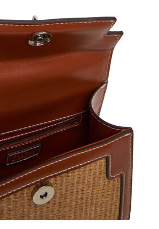 DeeZee Torebka H24349 Beżowy. Kolor: beżowy. Materiał: skórzane