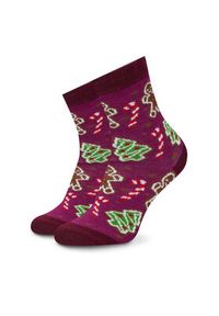Rainbow Socks Zestaw 3 par wysokich skarpet unisex Xmas Socks Balls Mix Gifts Pak 3 Kolorowy. Materiał: materiał. Wzór: kolorowy