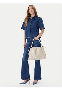 Guess Torebka Amys HWMY96 59220 Beżowy. Kolor: beżowy. Materiał: skórzane #4