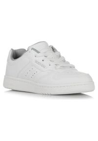 skechers - Buty do chodzenia dla dzieci Skechers Quick Street Vorto. Kolor: biały. Materiał: materiał, syntetyk. Szerokość cholewki: normalna. Sport: turystyka piesza