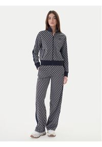 Guess Spodnie dresowe V6RB09 K2042 Granatowy Wide Leg. Kolor: niebieski. Materiał: syntetyk #4